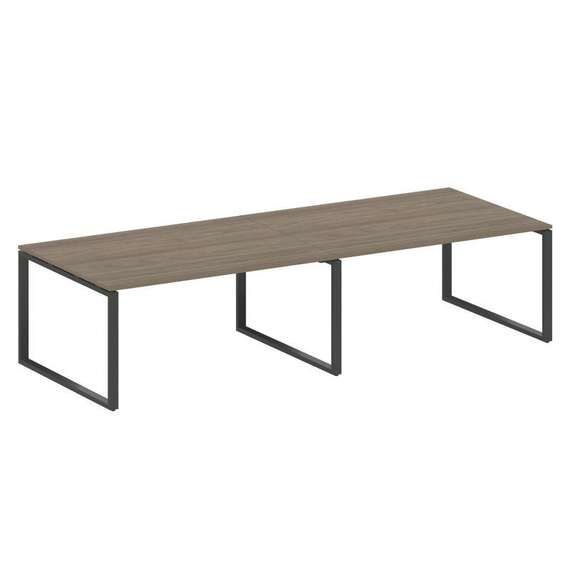 Метал Систем Переговорный стол (2 столешницы) на О-образном м/к БО.ПРГ-2.4