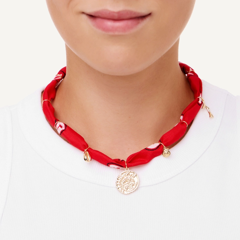 Колье Бандана – Красное
