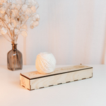 Деревянный Органайзер, короб, футляр для веретена 330 мм. OV5