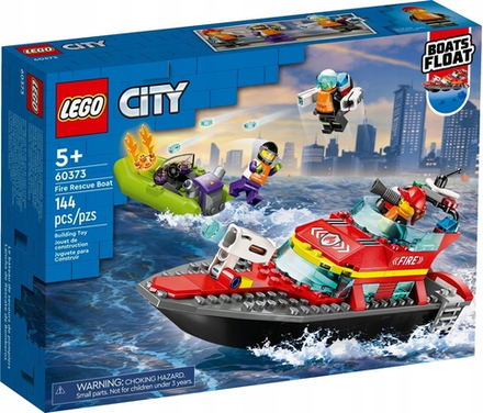 Конструктор LEGO City Пожарная лодка 60373