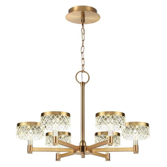 5032/36L L-VISION ODL24 567 античн.бронза/металл/акрил Люстра LED 36W 4000K 2596лм FIVRE