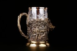 Подстаканник "Русский лес -Волк"