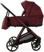 Детская коляска Adamex Sigma Natura 2 в 1 SI-18-RUBY (РУБИНОВЫЙ)