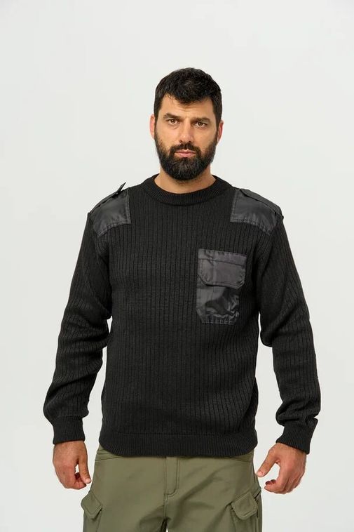Тактический армейский Джемпер чёрный