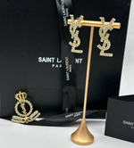 Серьги Yves Saint Laurent