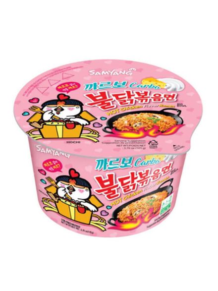 Лапша Samyang Острая курица Кабонара 105 г