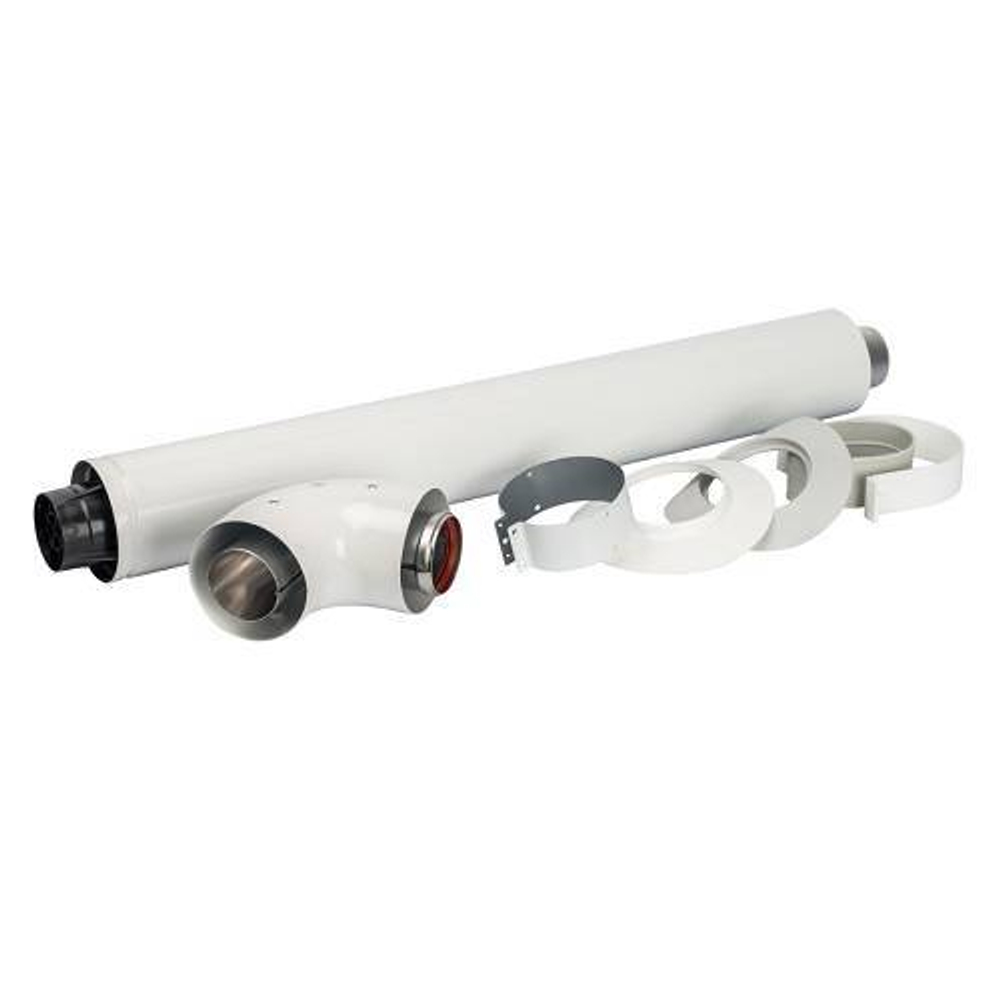 Комплект прохода через стену для коаксиального дымохода STOUT D60/100 мм (для Vaillant, Protherm)