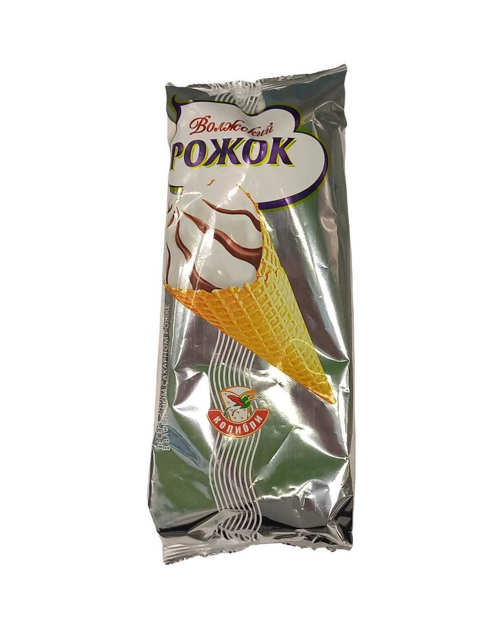 Мороженое "Волжский рожок" 100г