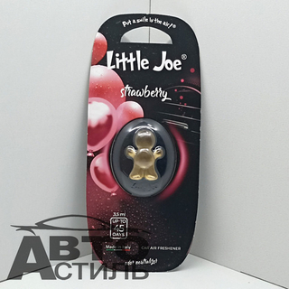 Ароматизатор на обдув Little Joe Membrane 3,5мл - Strawberry (Клубника) - rose LJMEM05