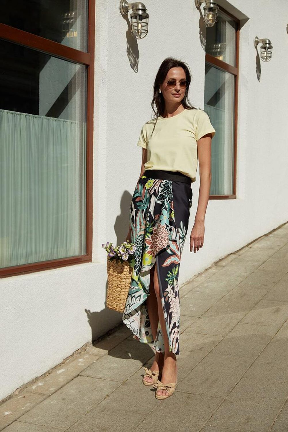 Футболка прямая сицилийский лимон (Размер S)