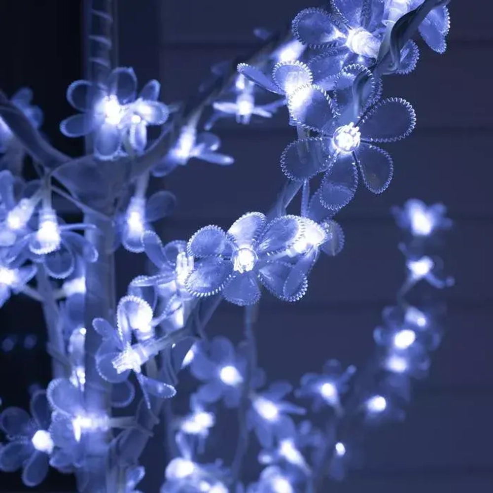 Светодиодное дерево Акриловое 1.8 м., 768 холодных LED, пост.свечение, 220 В, Luazon Lighting (2317314)