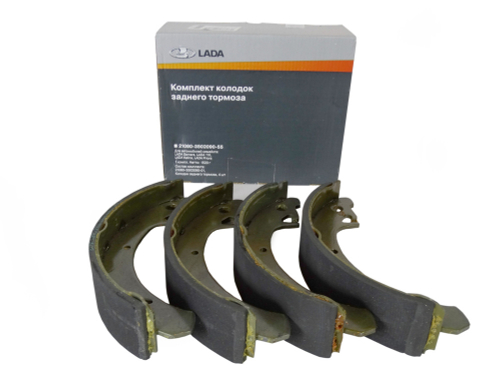 Колодки тормозные задние барабанные ВАЗ-2108 БЕЗ АБС