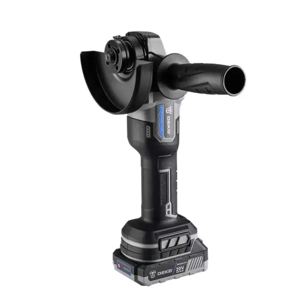 DEKO DKAG20 ушм аккумуляторная (2 x 5 Ач, ЗУ) 063-4028