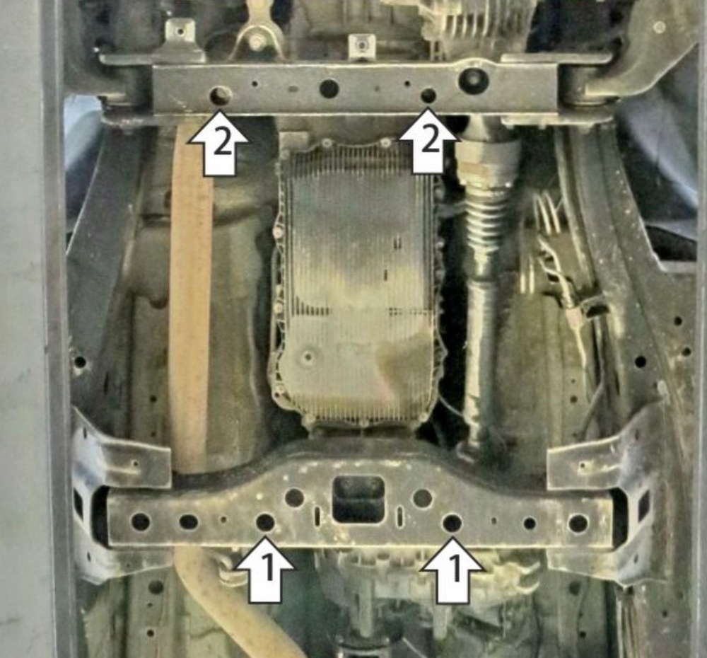 Защита стальная для Great Wall Poer Motodor.73115