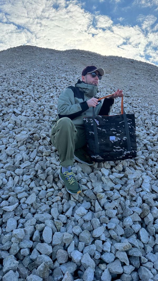 Шоппер Utility Camo Classic серый - фото 6