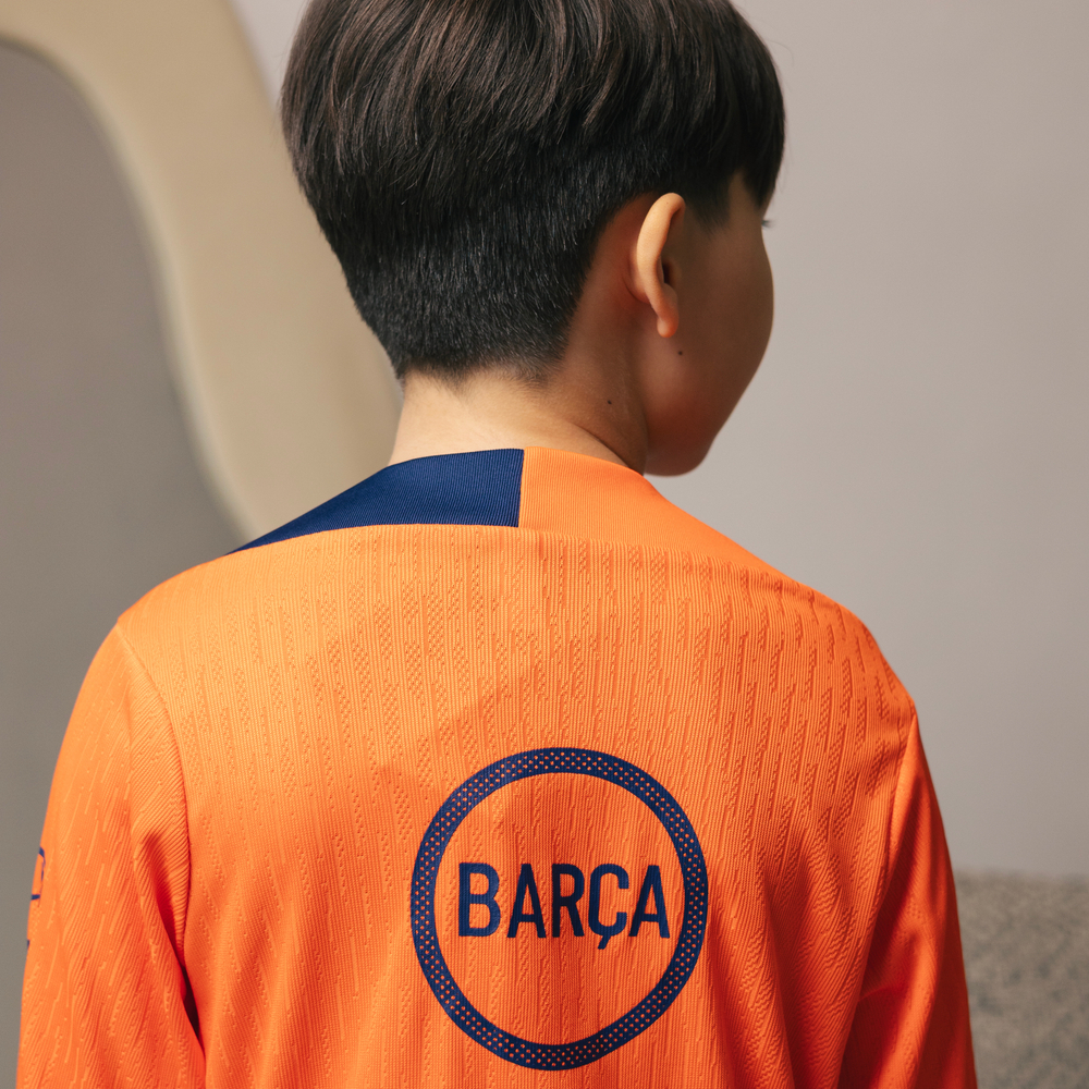 Барселона / Детский трен.костюм / Оранжевый