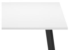 Деревянный стол Ремли 110х67х76 белый / черный