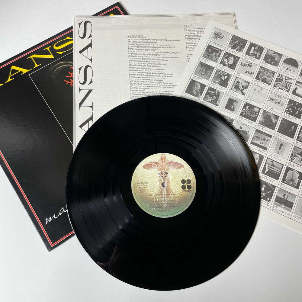 Винтажная виниловая пластинка LP Kansas Masque (Japan 1978) (No Obi) Child Of Innocence