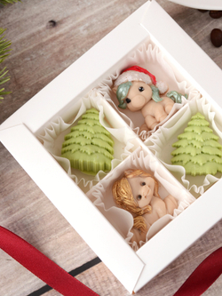 Мини-набор шоколада "Новогодний" с лошадками #2