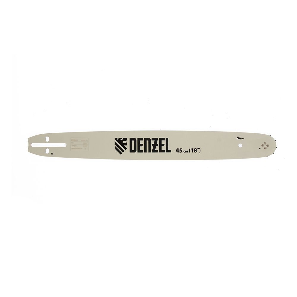 Шина для бензопилы DGS-5218, длина 45 см (18&quot;), шаг 0,325&quot;, паз 1,5 мм, 72 звена Denzel (2)