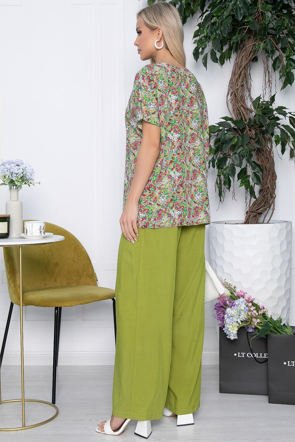 Костюм Шейла (зеленый) К10405 LT Collection