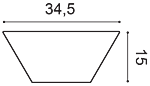 3D Панель W101 TRAPEZIUM OracDecor