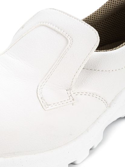 Полуботинки белые ПУ, МП