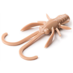 Силиконовая приманка на форель FishUp Baffi Fly (Cheese) 1.5" (10шт в уп.) #113 - Hot Orange