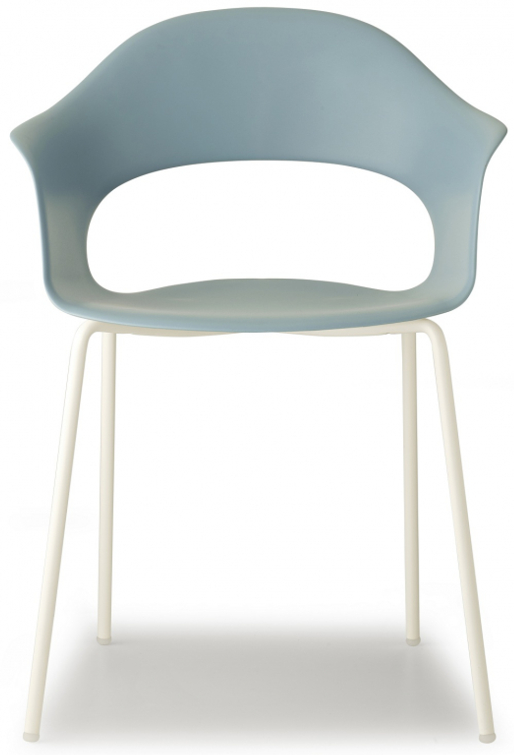 Кресло пластиковое Scab Design Lady B, лен, голубой