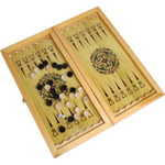 Нарды в деревянной коробке "Верный друг" средние 50х50 см. SA-VD-M