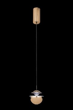 Подвесной светильник LED 9W 3000K/4000K/5500K LE7711/1SV Gold золото Jelly Leon