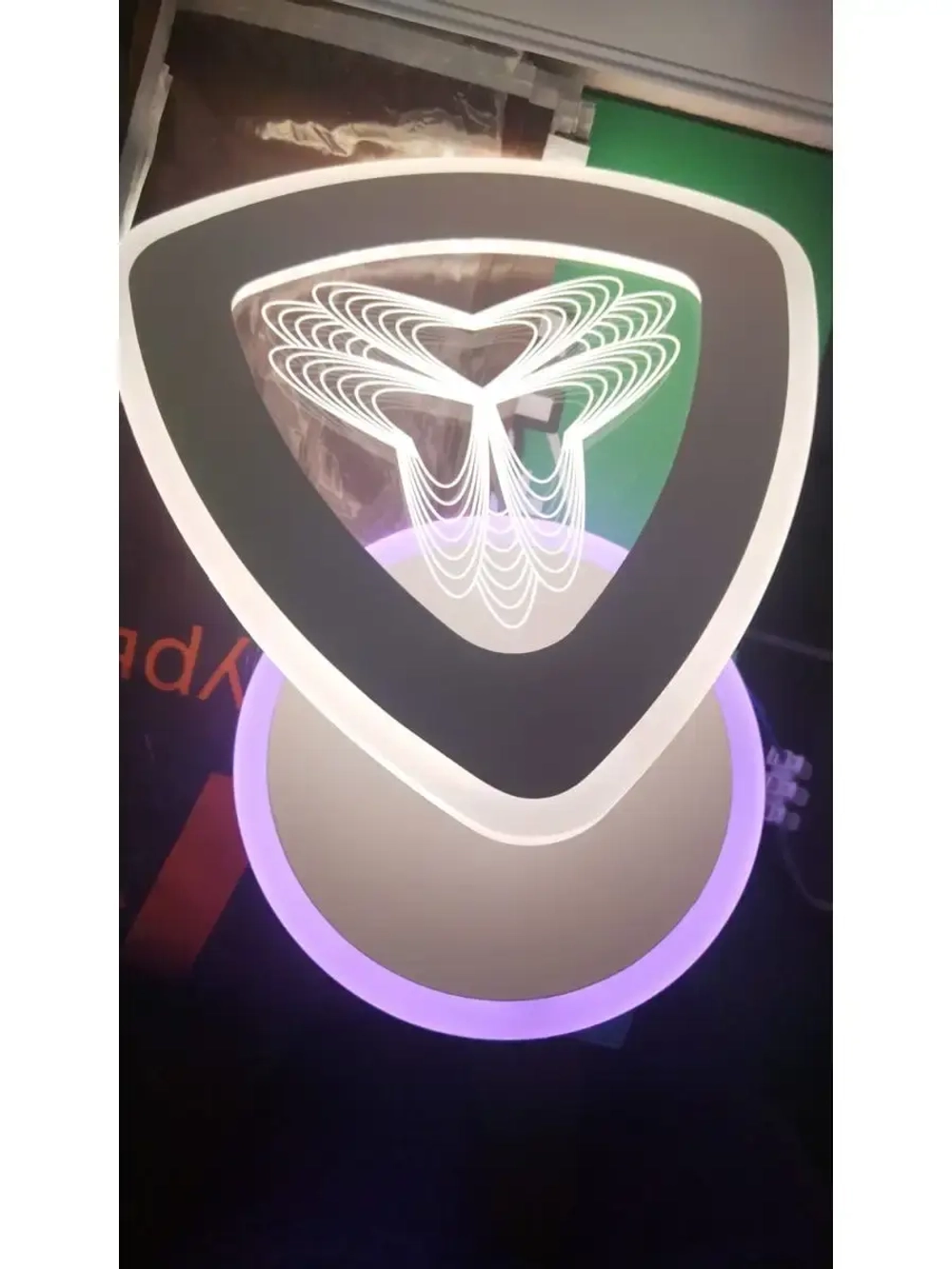 Светильник настенный SIERRA  LED*26W+12W белый