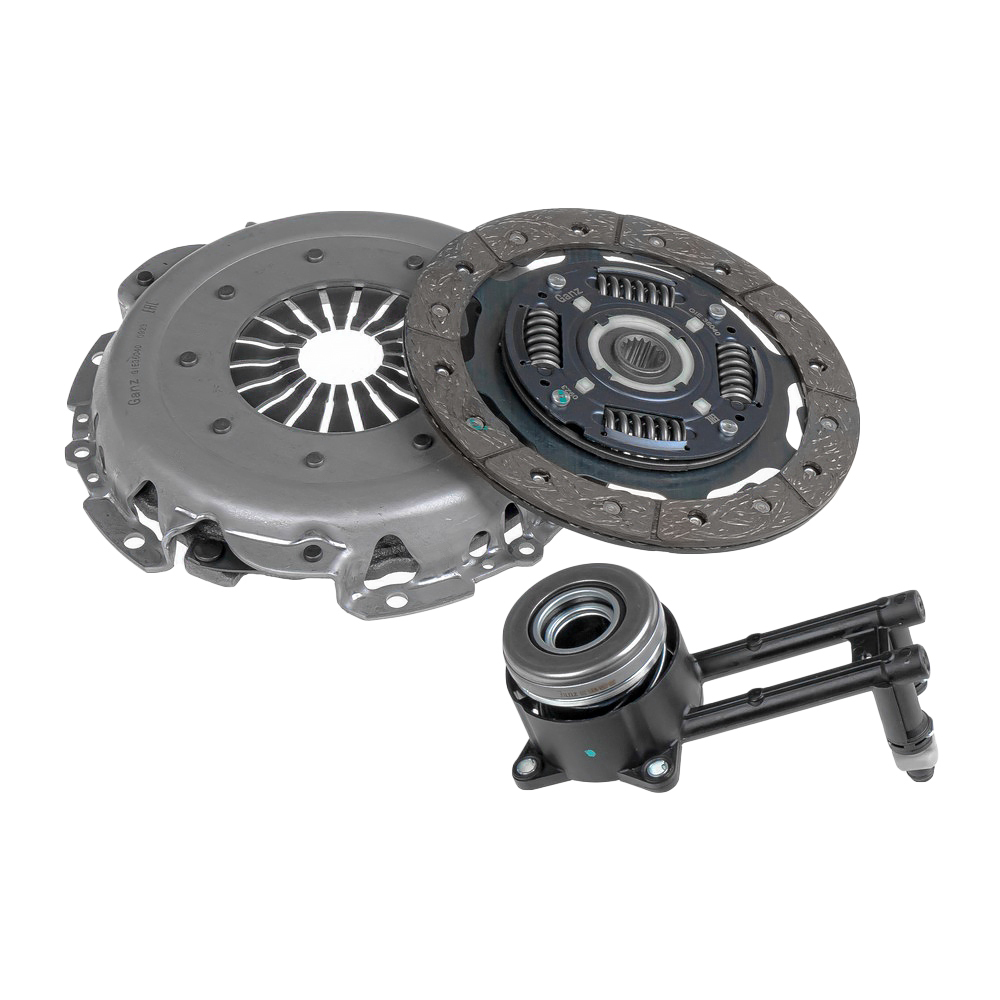 Сцепление в сборе (корзина+диск+выжимной) FORD Fiesta/Fusion 01-08 / MAZDA 2 1.6 03-07 100pS GANZ GIE36040