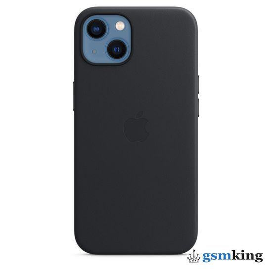 Apple Leather Case with MagSafe iPhone 13 Midnight «Тёмная ночь» MM183ZE/A