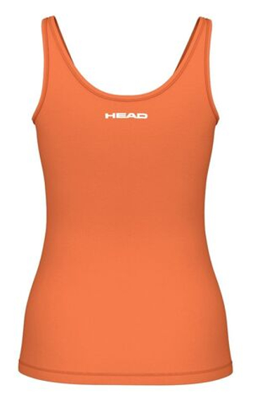 Женский топ теннисный Head Spirit II Tank - Оранжевый