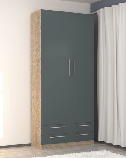 дуб сонома / базальт