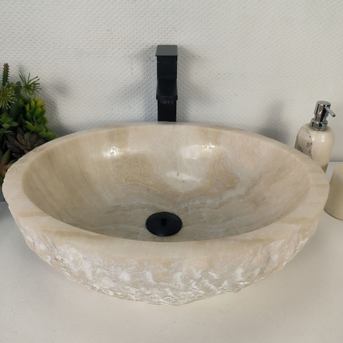 Раковина из оникса Erozy White EO-64265 51*41*15 0213