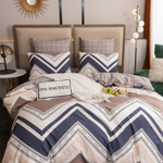 Комплект постельного белья Делюкс Сатин 100% хлопок на резинке LR441