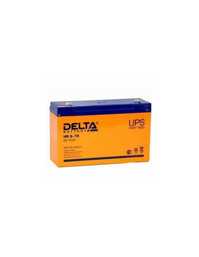 Аккумуляторная батарея для ИБП Delta HR 6-15 (15 А\ч, 6 В) свинцово- кислотный аккумулятор