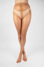 Однородные колготки с блеском Ultra Shine (Размер: M) (Цвет: золотистый)