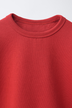 ZARA БАЗОВАЯ ТОЛСТОВКА, КРАСНЫЙ