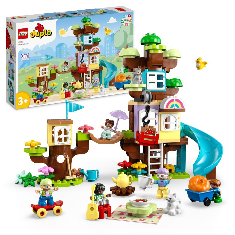 LEGO DUPLO Town — Дом на дереве 3 в 1 10993 / артикул   10993  / GTIN 5702017417714