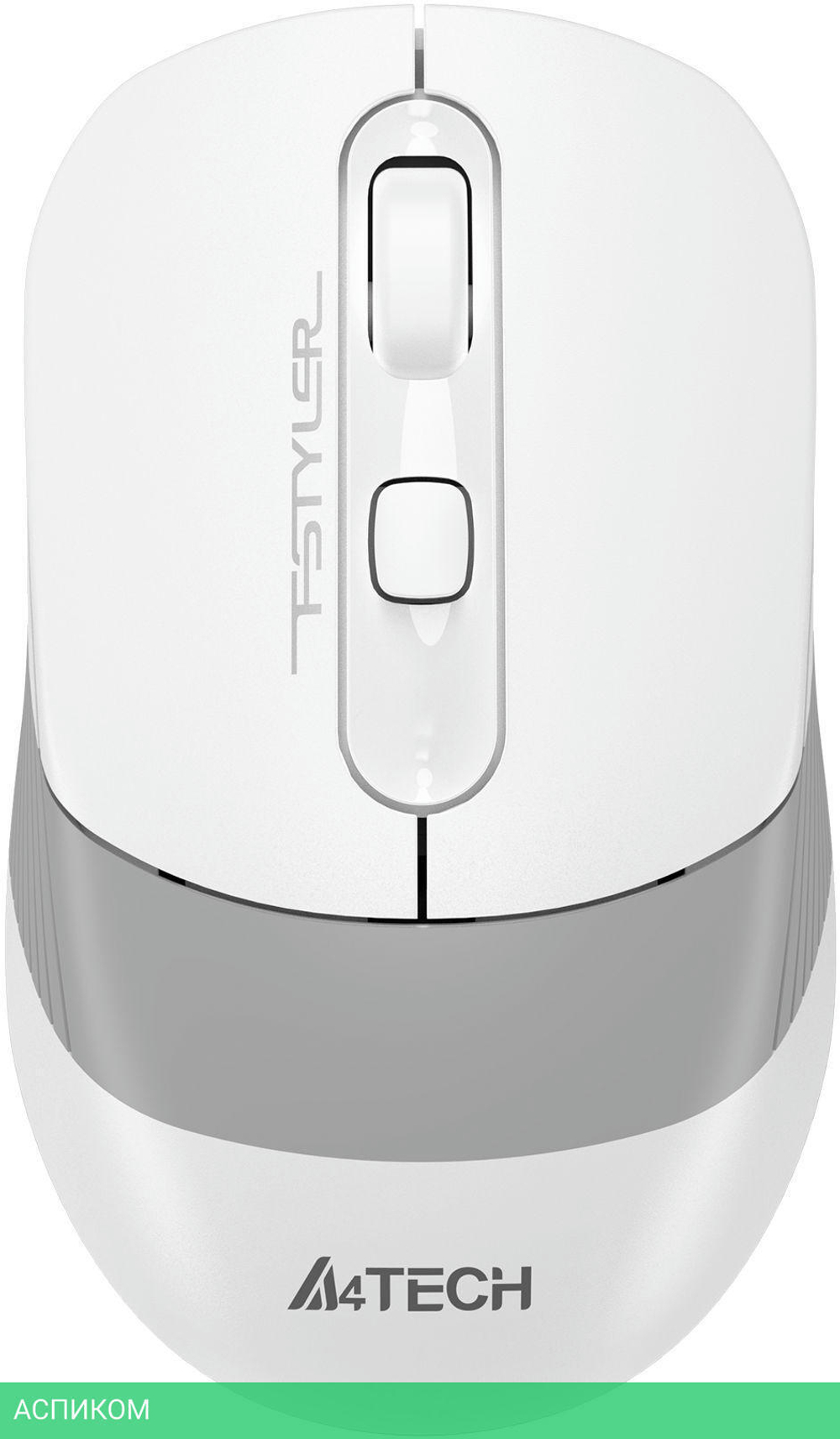 Мышь A4Tech Fstyler FG10CS Air Grayish White
