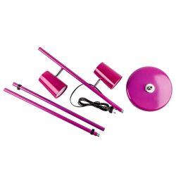 ULM-T600 2х6W-4500K-DIM RED Торшер напольный светодиодный. 2х6W. Сенсорный выключатель. Диммер. Красный. ТМ Uniel