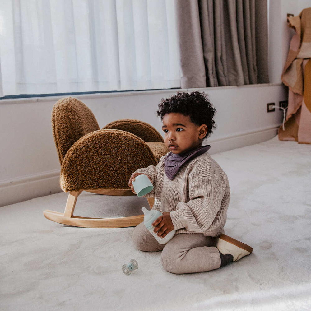 Бутылочка для кормления Suavinex Birdies 150 мл зеленая, 0 мес+