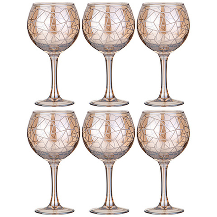 НАБОР ФУЖЕРОВ ИЗ 6 ШТ "ГРАФИКА" МЕД 280 МЛ