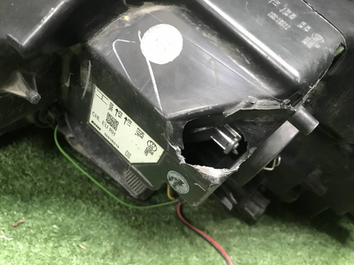 Битая Фара правая Nissan Qashqai J11 13-19 галоген
