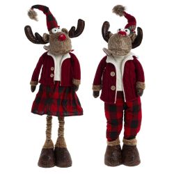 GAEM Игрушка набивная "Олень" (телескоп ноги), L23 W17 H99/40 см