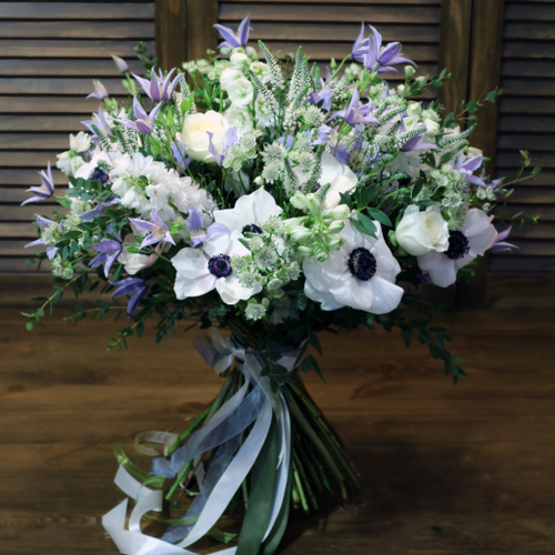 Купить Букет с анемонами «Вдохновение»
