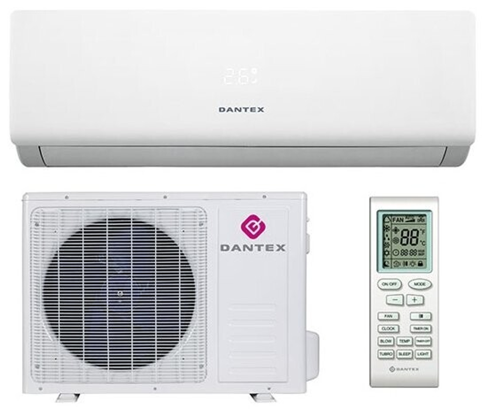 Сплит-система кондиционер инверторный Dantex CORSO INVERTER RK-09SDMI/RK-09SDMIE на 28 м²